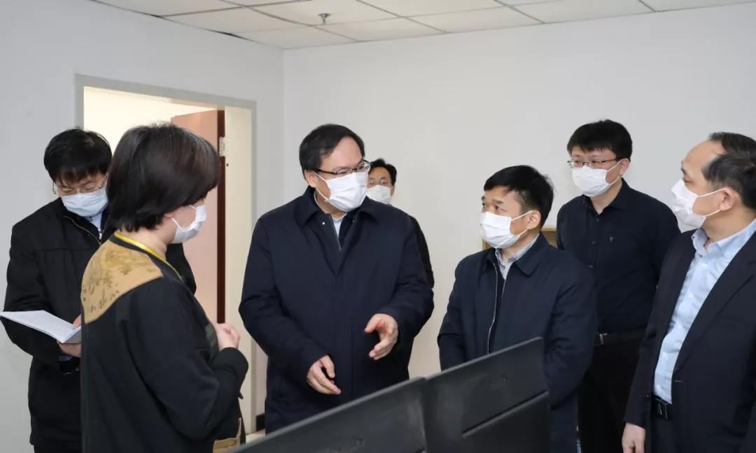 楊金成到七院、七一四所檢查指導疫情防控和復工復產工作
