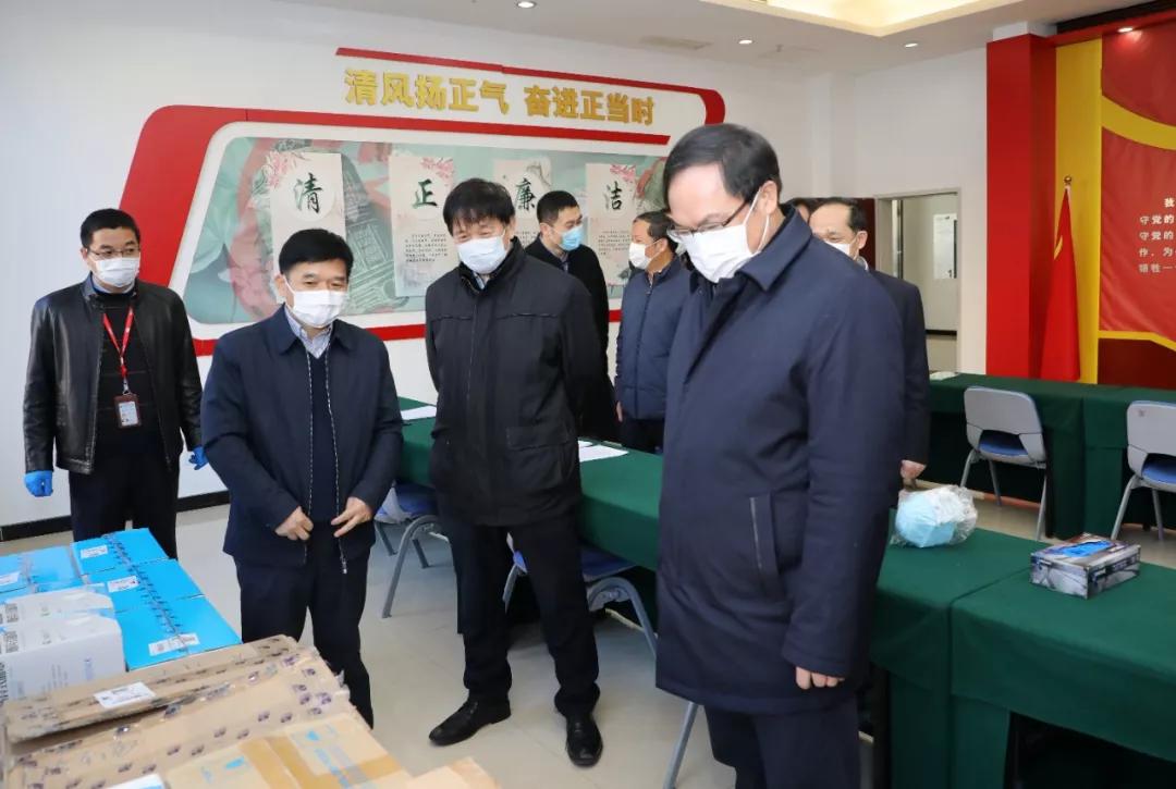 楊金成到七院、七一四所檢查指導疫情防控和復工復產工作